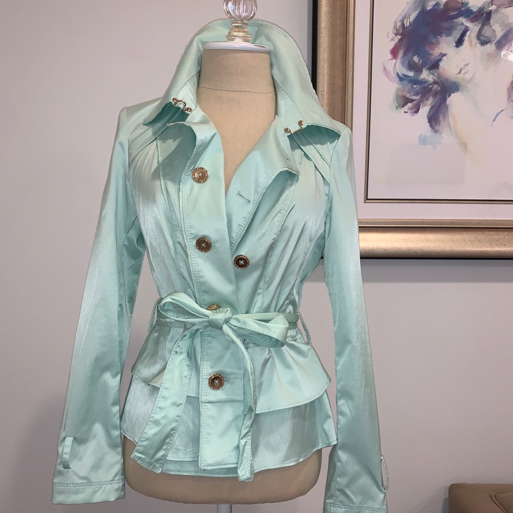 Cyan jacket New With Tags - Picture 1 of 8